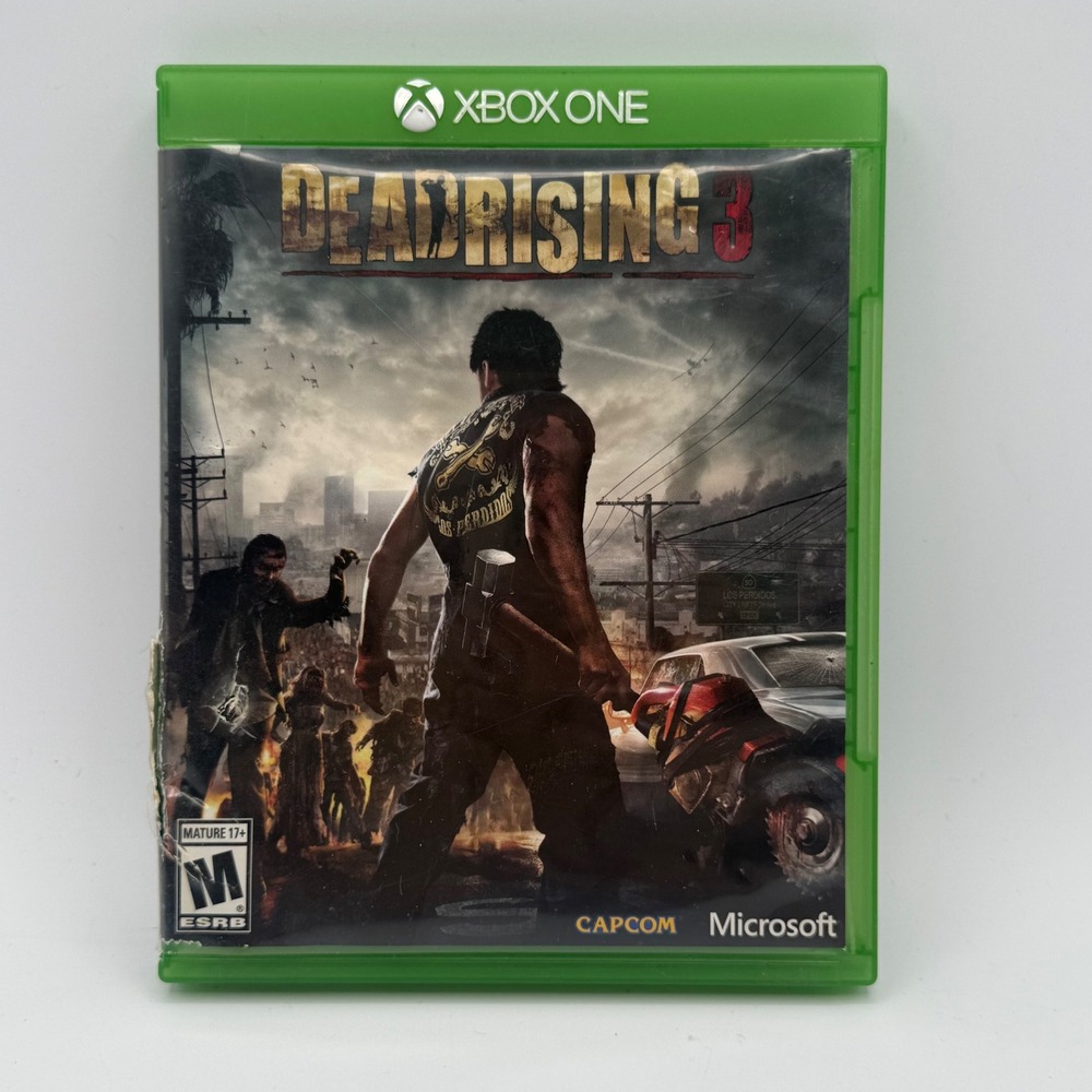 Capcom Dead Rising 3 Xbox One OS Green Good Open World Zombie Survival Horror
